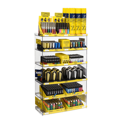 CLIPPER WORLD LARGE EXHIBITOR MIXED PREPACKED DISPLAY