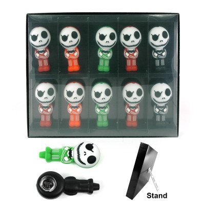 PREMIUM SILICONE HANDPIPES (HWS2) - DISPLAY OF 10
