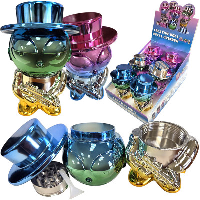 CREATIVE DOLL METAL GRINDER - DISPLAY OF 6