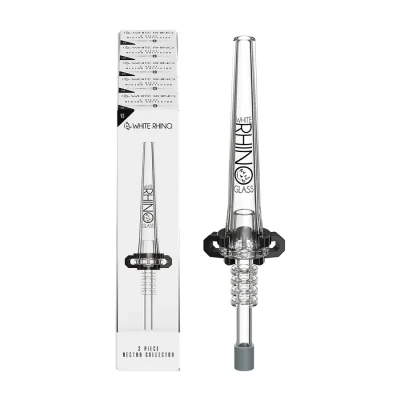 WHITE RHINO 2 PIECE V3 NECTAR COLLECTOR - DISPLAY OF 5
