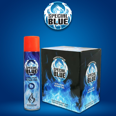SPECIAL BLUE 9X REFINED BUTANE - 12CT