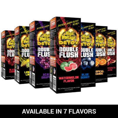  HIGH VOLTAGE DOUBLE FLUSH DETOX BUNDLE 