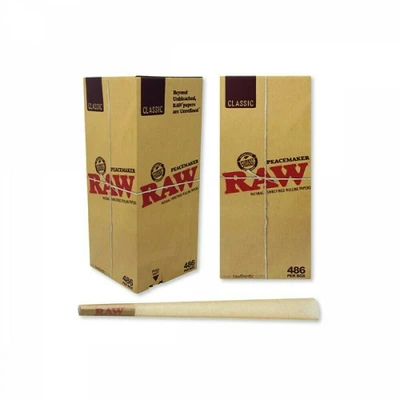  RAW CLASSIC PEACEMAKER CONE DISPLAY - 486CT 