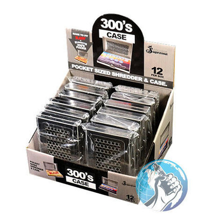  RAW POCKET SIZE SHREDDER AND CASE FOR 300'S DISPLAY - 8CT. (RAW93) 