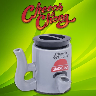 CHEECH & CHONG STASH JAR PIPE - DISPLAY OF 6CT