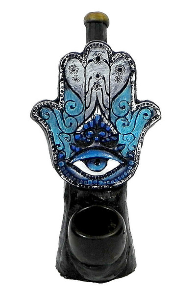 PICHINCHA HAND CRAFTED HAMSA HANDPIPE 7