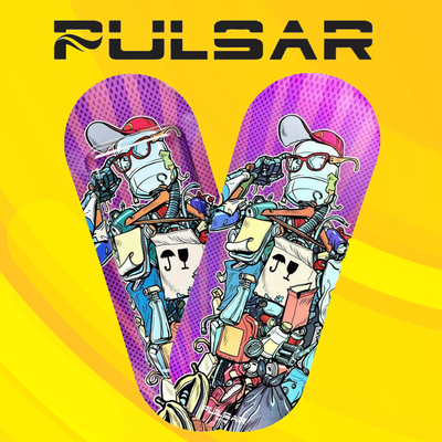 PULSAR SK8TRAY ROLLING TRAY W/LID GARBAGE MAN - 1CT