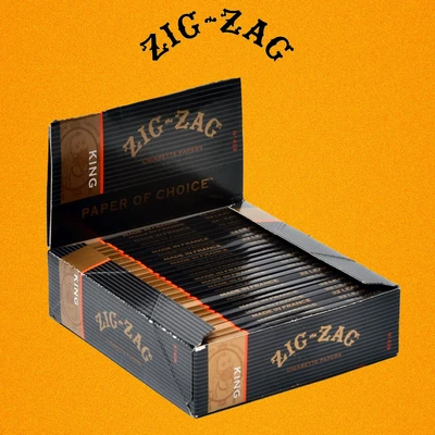 ZIG-ZAG KING SIZE CIGARETTE PAPER - 24CT