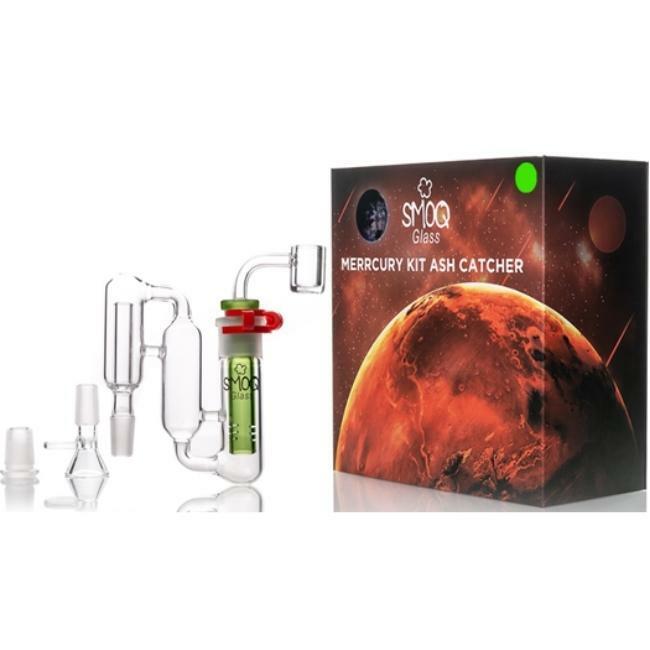 SMOQ MERCURY ASH CATCHER 14MM 90 DEGREE KIT