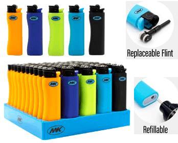 MK GRIP PRO LIGHTER DISPLAY - 50CT