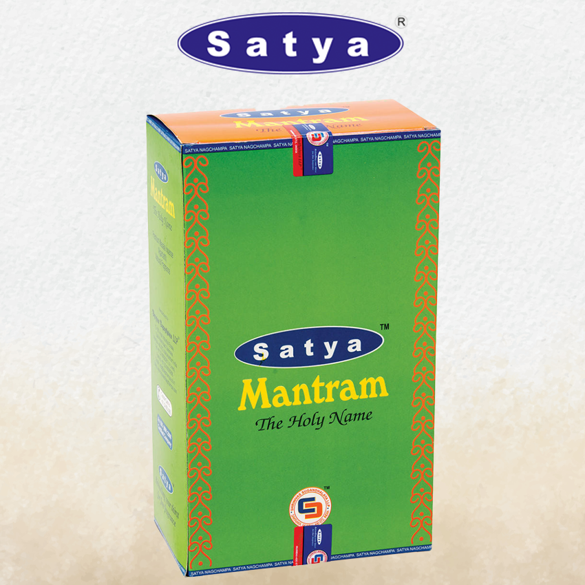 SATYA - MANTRAM INCENSE STICKS - 12CT
