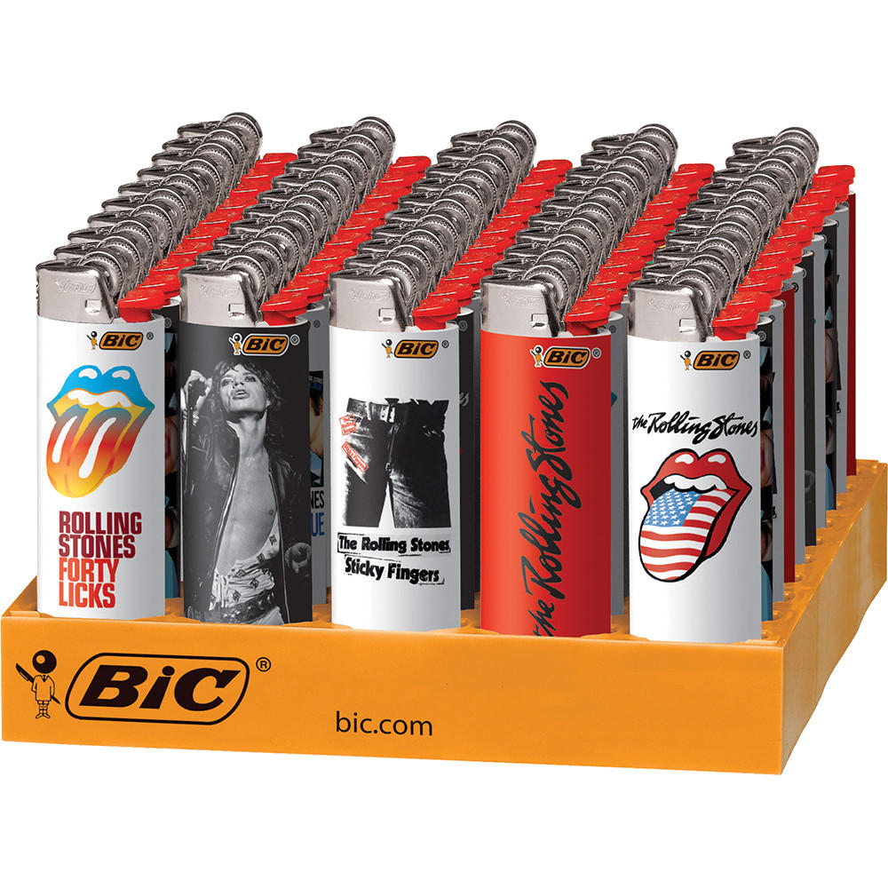 BIC LIMITED SERIES FAVORITES LIGHTER DISPLAY - 50CT (BIC18)