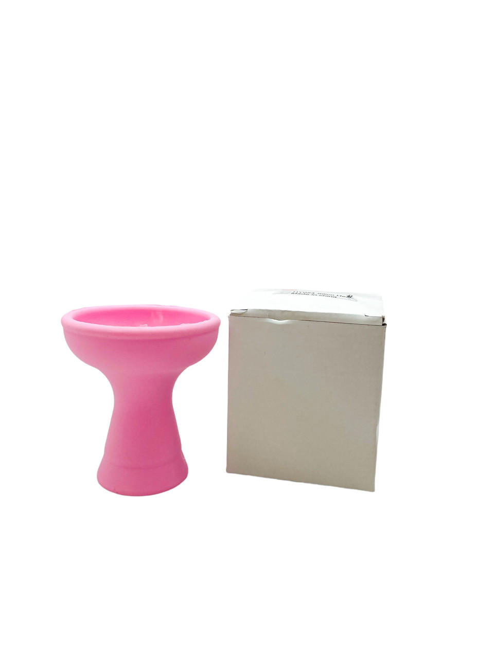 PINK SILICONE HOOKAH HEAD 4 - 1CT