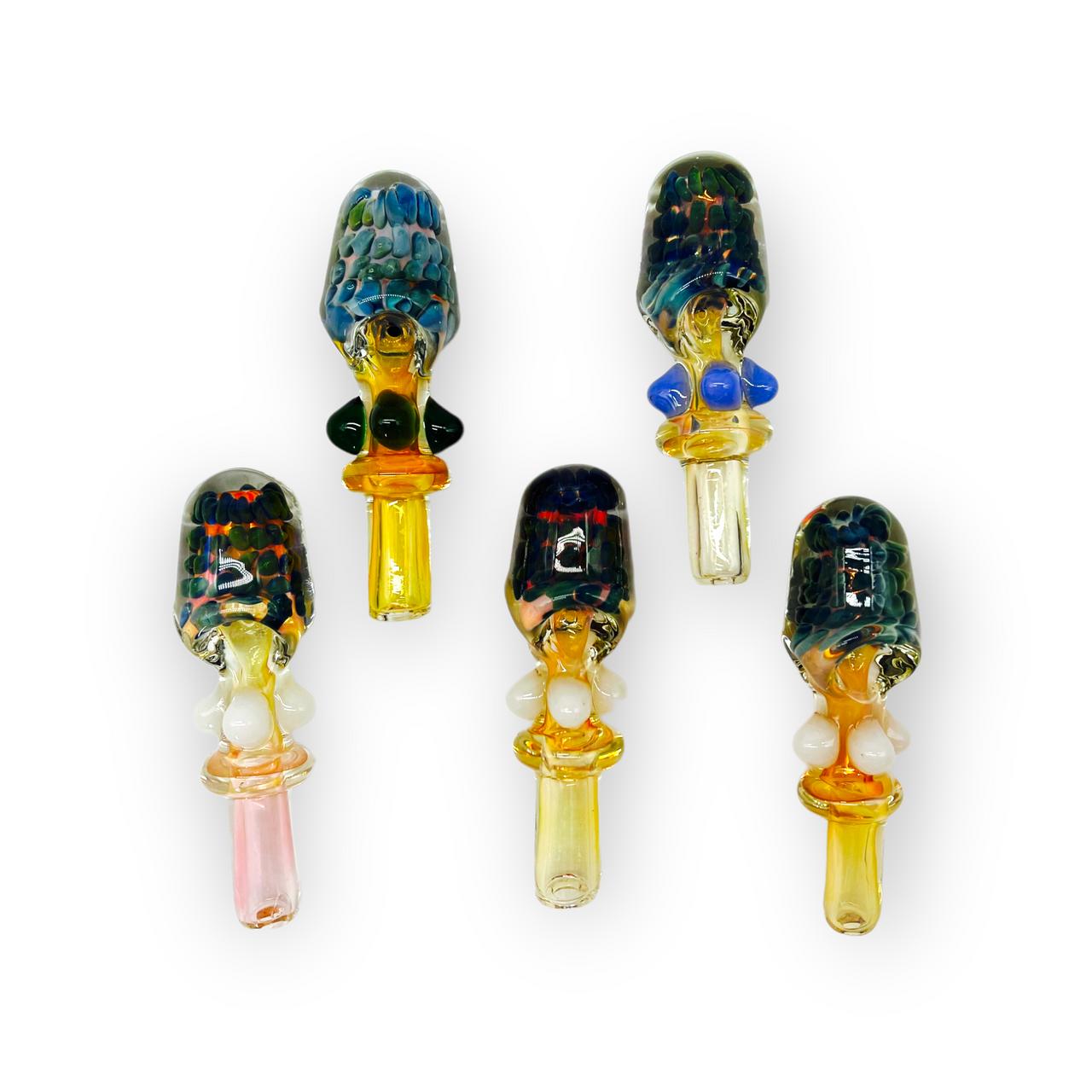 GROWING HEAD GOLD HANDPIPE 5 5CT HP100429