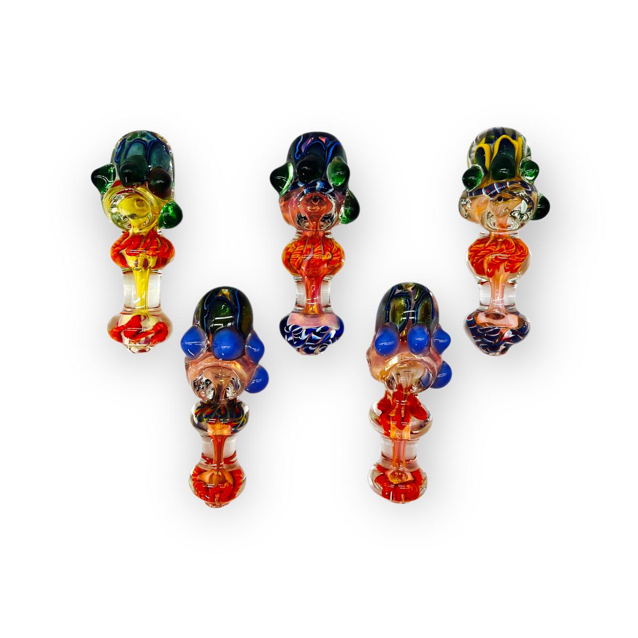 HEAVY GOLD FUMED HANDPIPE 4.5 5CT HP100432