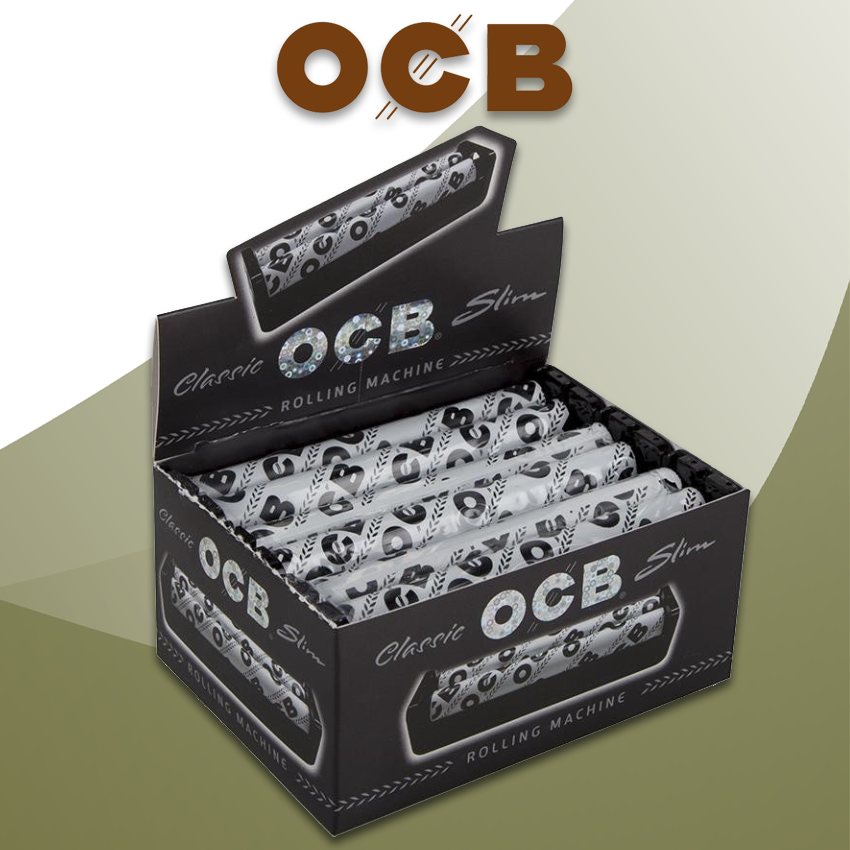 OCB CLASSIC ROLLING MACHINE 110mm/SLIM - 6CT DISPLAY