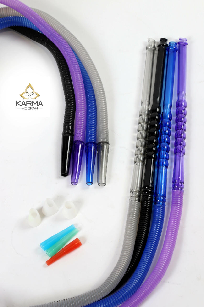 KARMA DISPOSIABLE BASIC HOSE 1.8M HIGH QUALITY - MIXED COLOERS