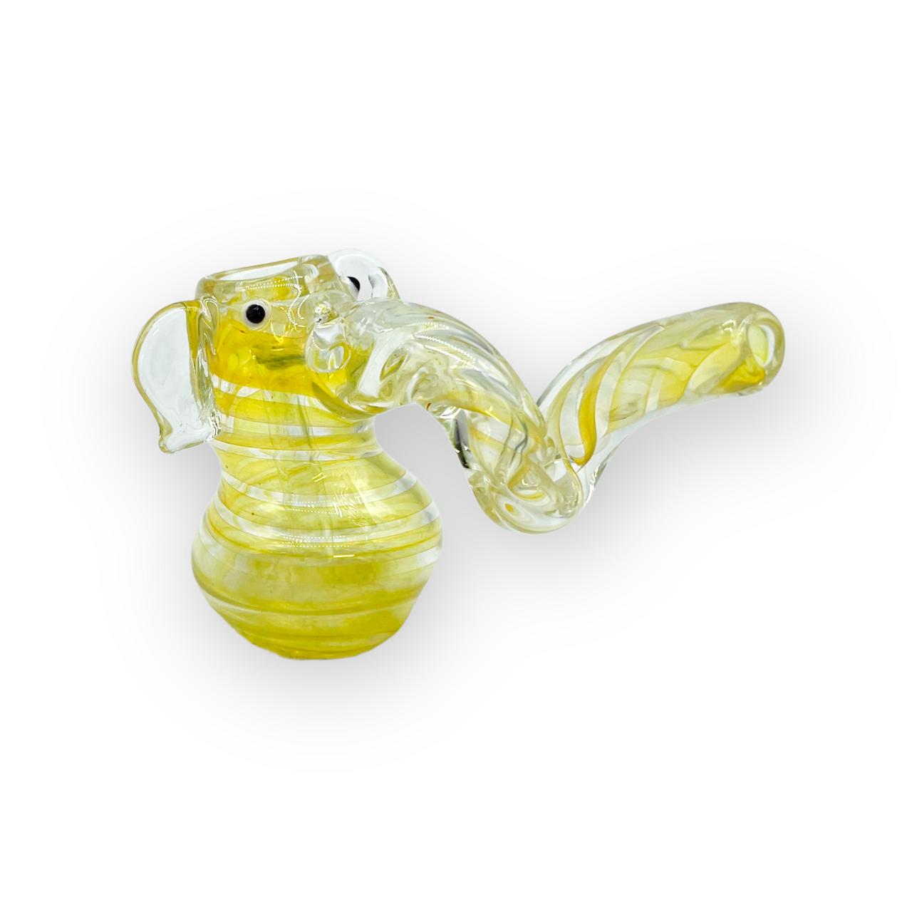 ELEPHANT YELLOW FUMED BUBBLER 4 HP100447