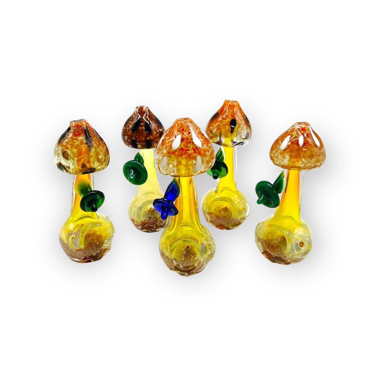  MUSHROOM SHAPED HANDPIPE 5" (HP100499) - 5CT BAG 
