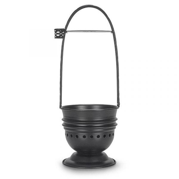  XL VAPOR HOOKAH CHARCOAL HOLDER 17" - BLACK 