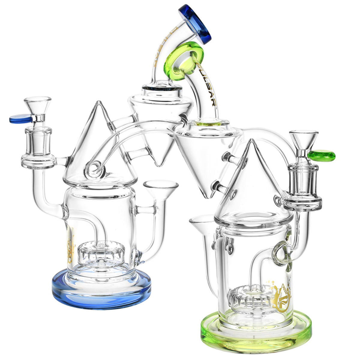  PULSAR DUAL CONE GRAVITY RECYCLER WATER PIPE 10" | 14MM F 