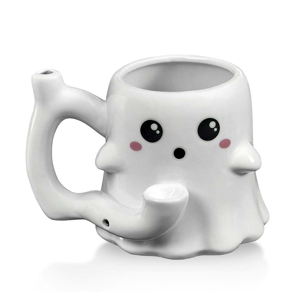  GHOST MUG - ROAST & TOAST CERAMIC HANDPIPE 5.5" 