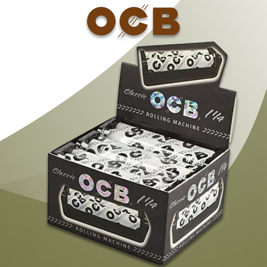 OCB CLASSIC ROLLING MACHINE 1 1/4 SLIM - 6CT DISPLAY