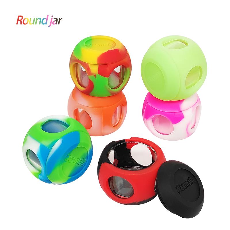  WAXMAID SILICONE ROUND JARS - 60CT JAR 