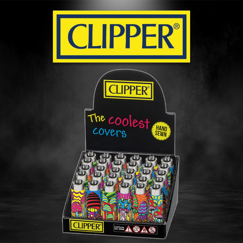 POP COVER JAY & SLIENT BOB CLIPPER LIGHTERS - 30CT