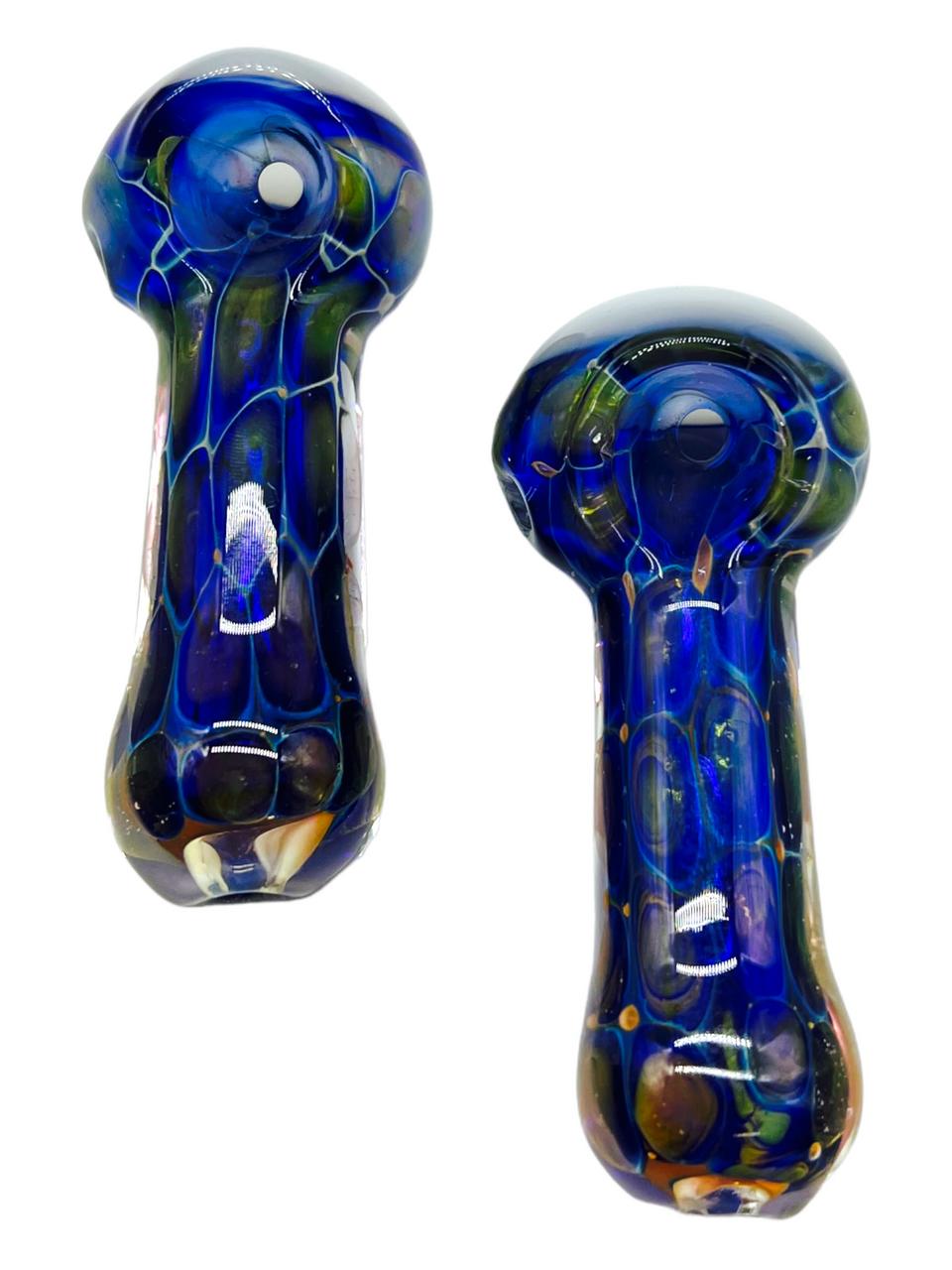  CHROMATIC WITH WHITE TOP HEAD 3" HANDPIPE - 5CT BAG 
