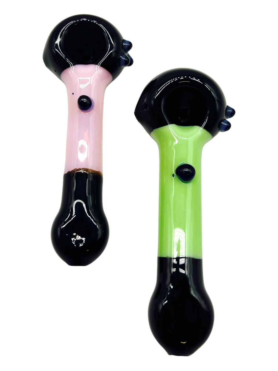  BLACK AND MIX CLYME COLOR HANDPIPE 5" - 5CT 