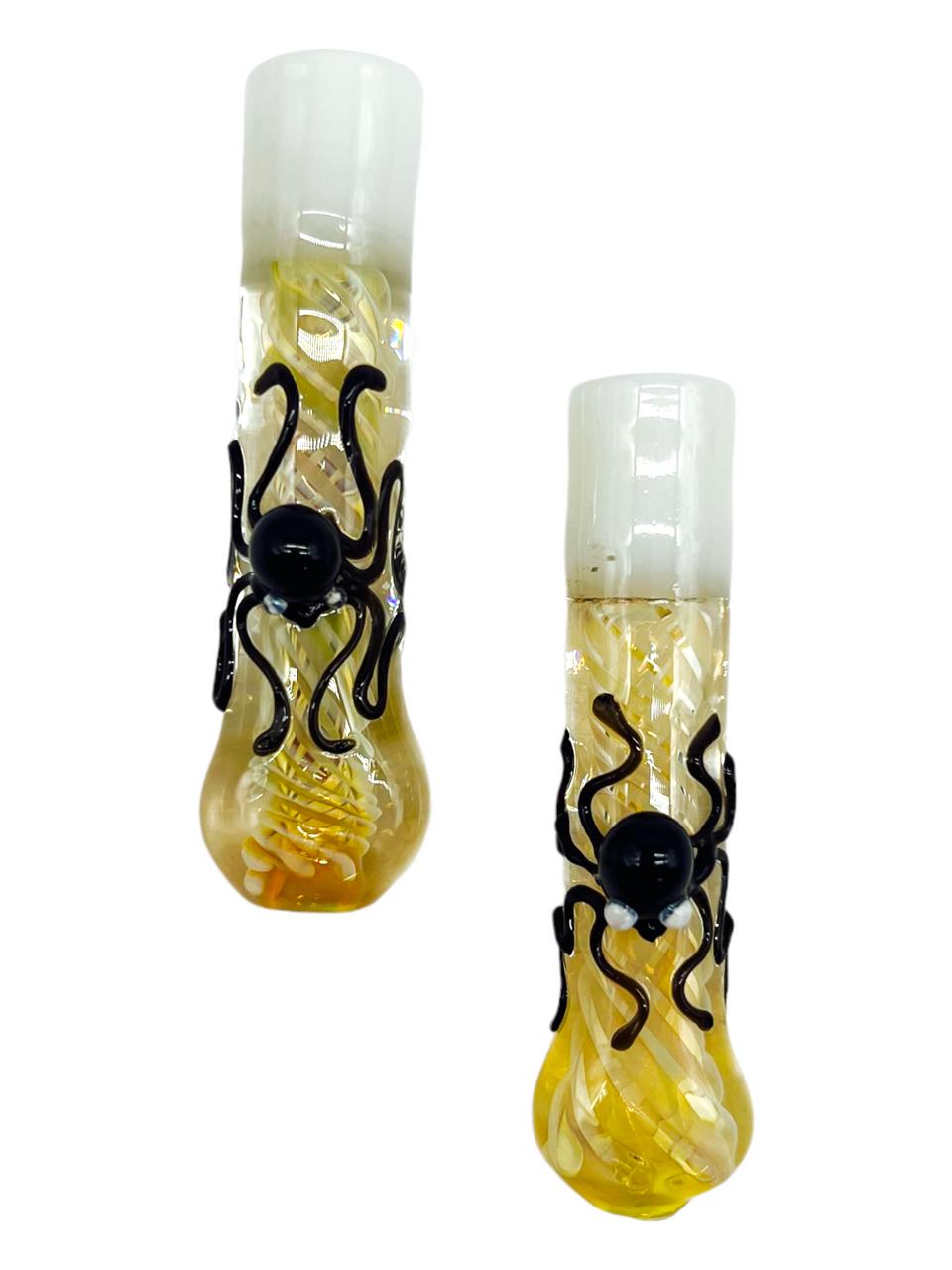  OCTOPUS SILVER FUMED 3" CHILLIUM - 10CT BAG 