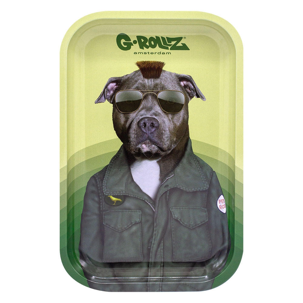  G-ROLLZ - TAXI MEDIUM TIN TRAY 17.5 X 27.5 CM 