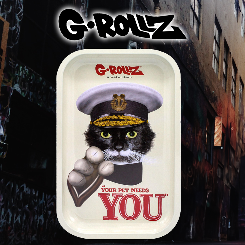 G-ROLLZ - KITCHENER MEDIUM TIN TRAY 17.5 X 27.5 CM