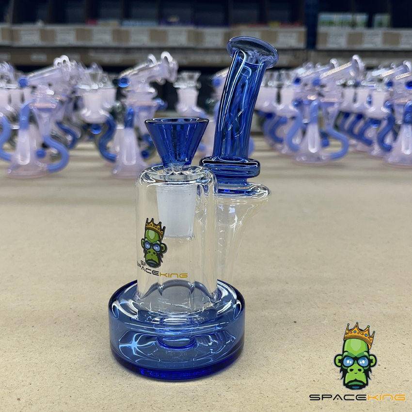 SPACE KING GLASS SPACE VORTEX BONG WATERPIPE 6"
