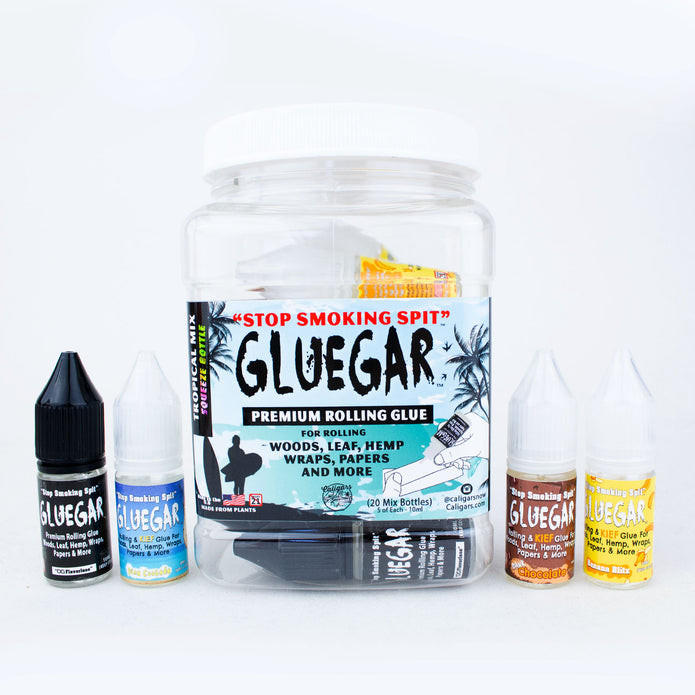 Caligars GlueGar Go Stix Rolling Glue - Cigar Glue Sticks with Different