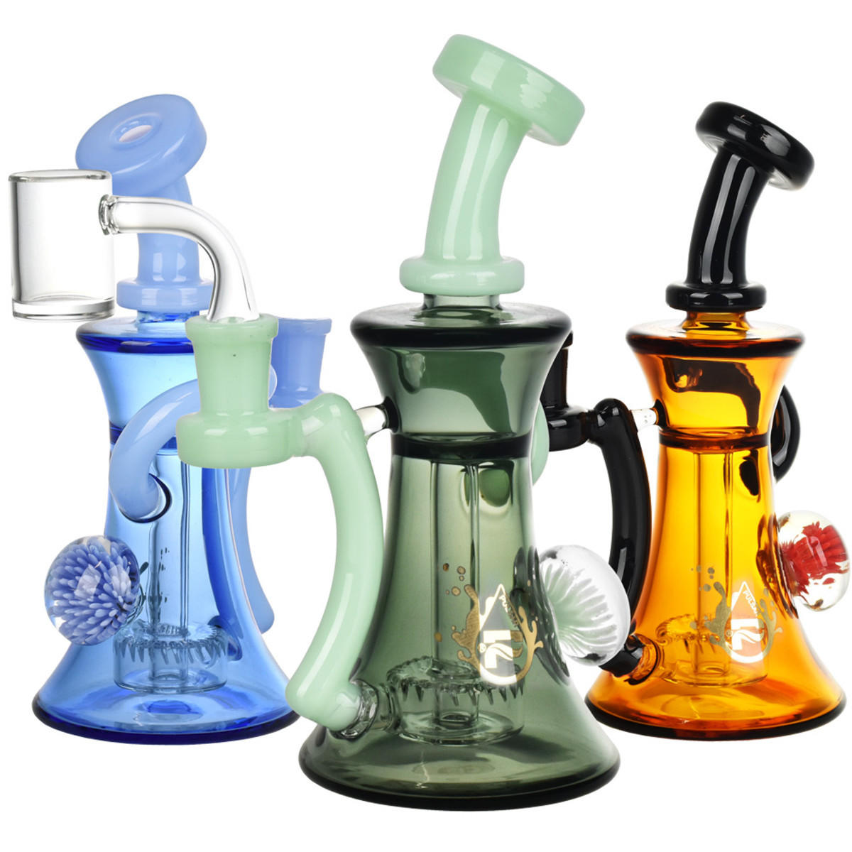  PULSAR BLOSSOM RECYCLER DAB RIG 7.25" - 14MM F 
