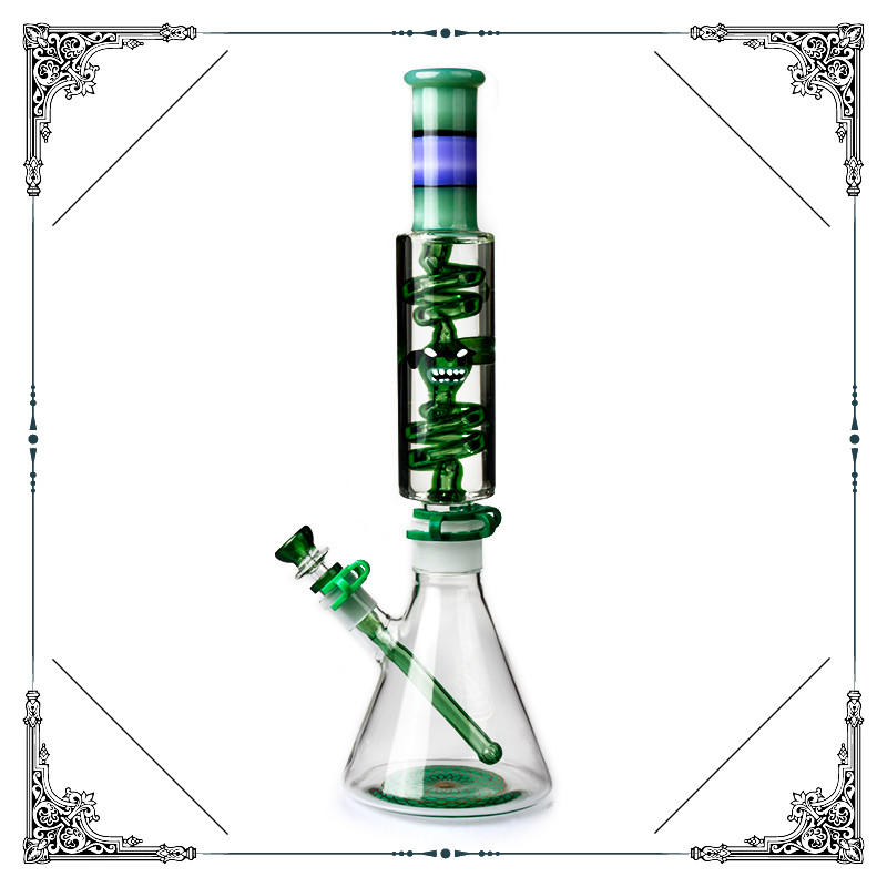  PHOENIX STAR NINJA TURTLE FREEZABLE COIL BONG WATERPIPE 18" 