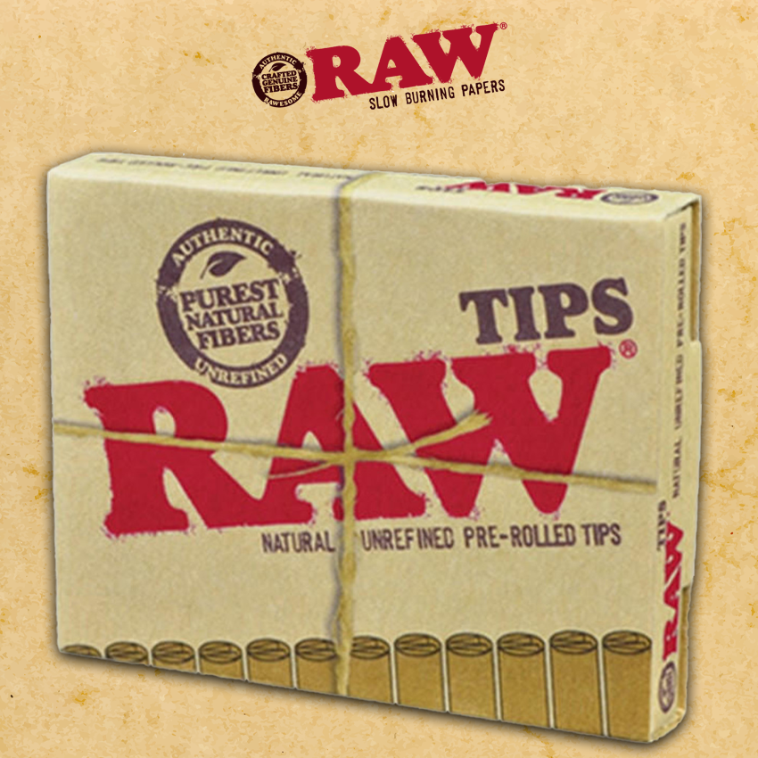 RAW 949 UNBLEACHED PRE-ROLLS TIPS - 20CT DISPLAY