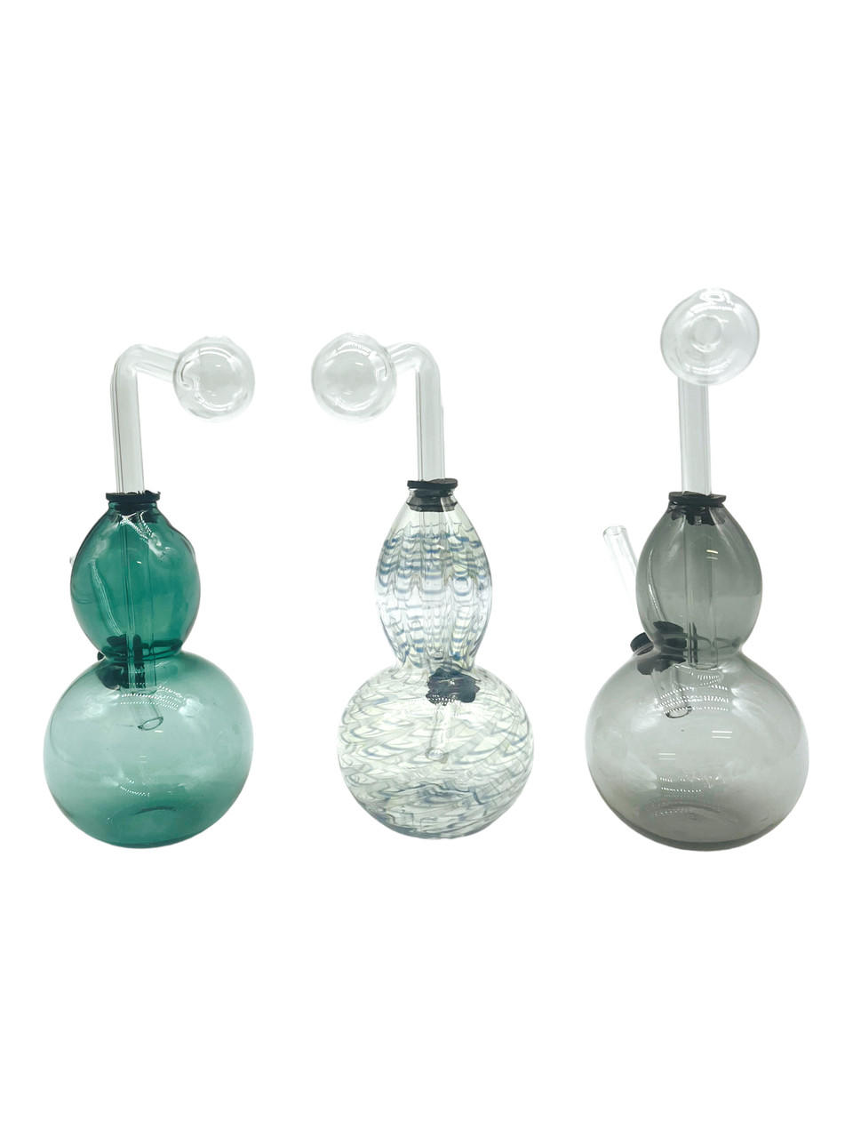  MIX DESIGN DOUBLE VOLUME OIL BURNER BUBBLER PIPE 5.5" - 1CT 