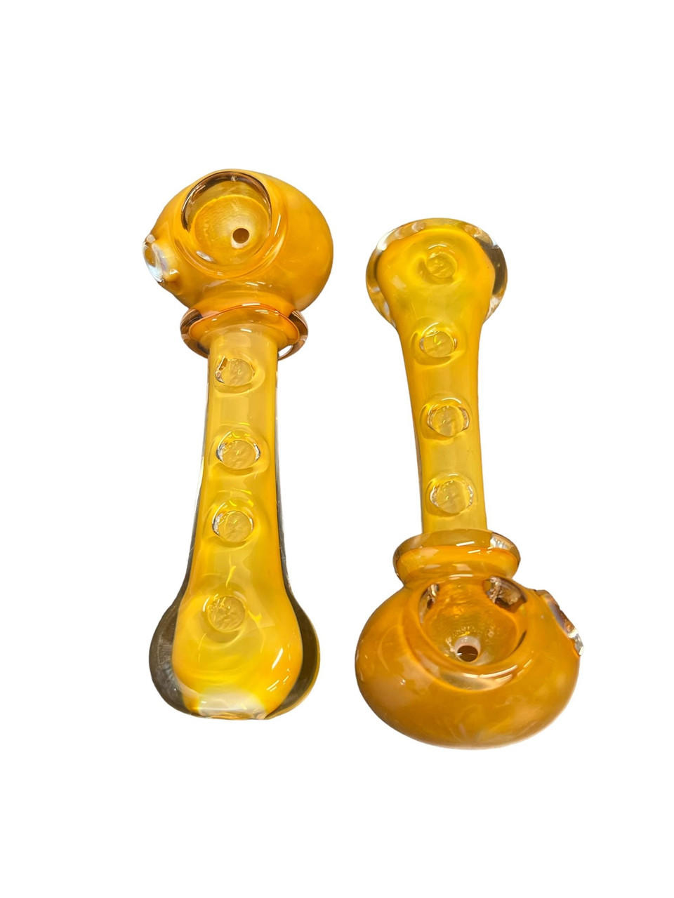  DUCE PATTERN ART DEEP FUMED HANDPIPE 4" - BAG OF 5 
