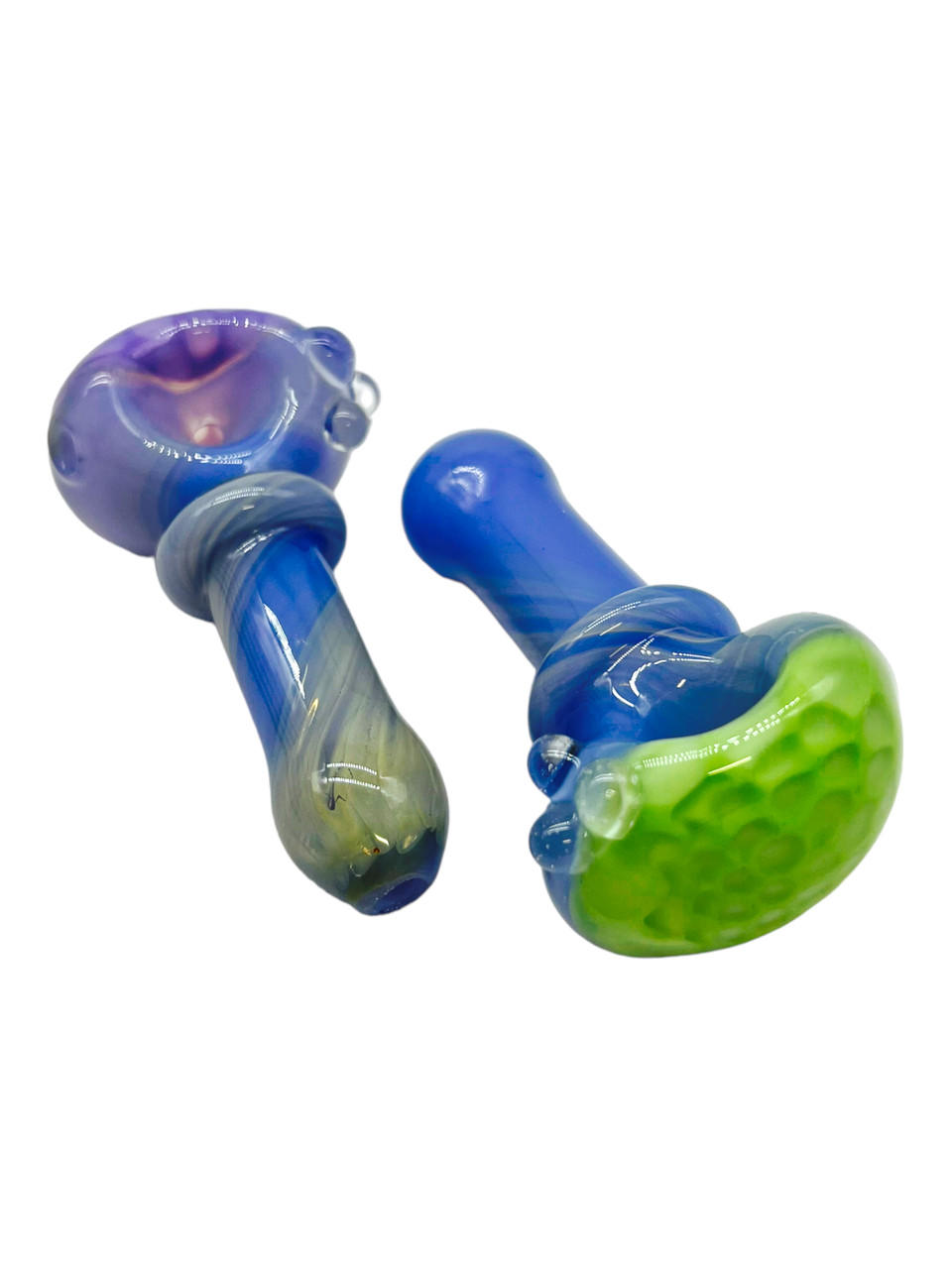  METRIX MILY COLOR HEAD LIGHT FUMED HANDPIPE 3.5" - BAG OF 5CT 