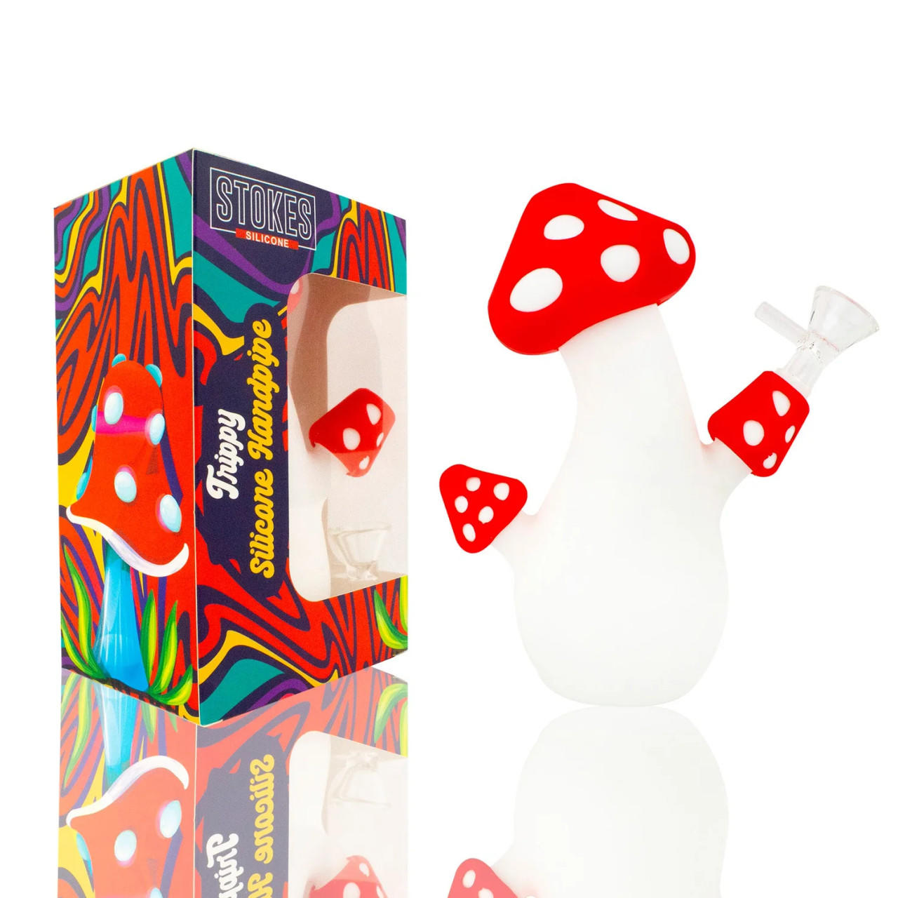  STOKES - TRIPPY SILICONE HANDPIPE 7" 