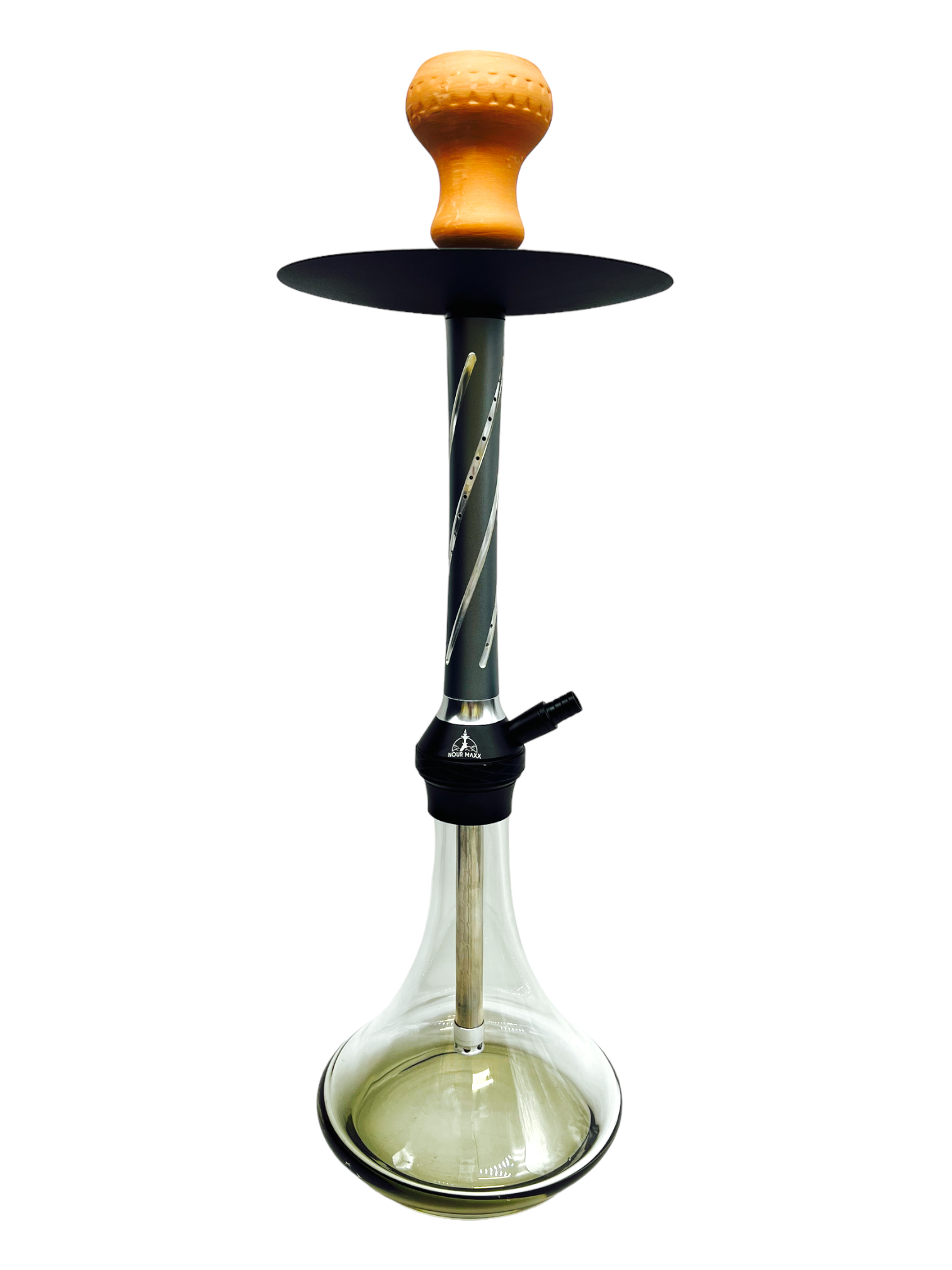 NOUR MAXX - MIX COLOR 1 HOSE HOOKAH 24" (SM-114)