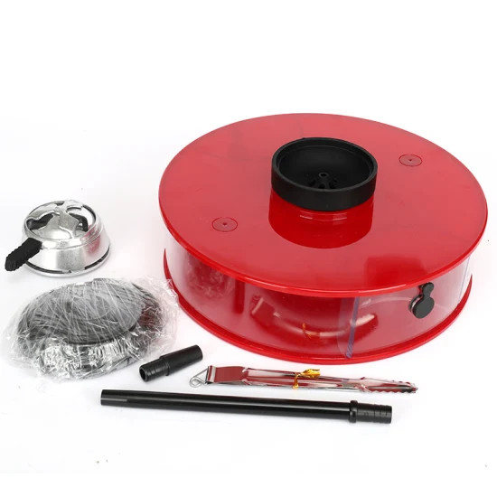 ACRYLIC ROUND HOOKAH MIXED COLOR (HOOKAH252)