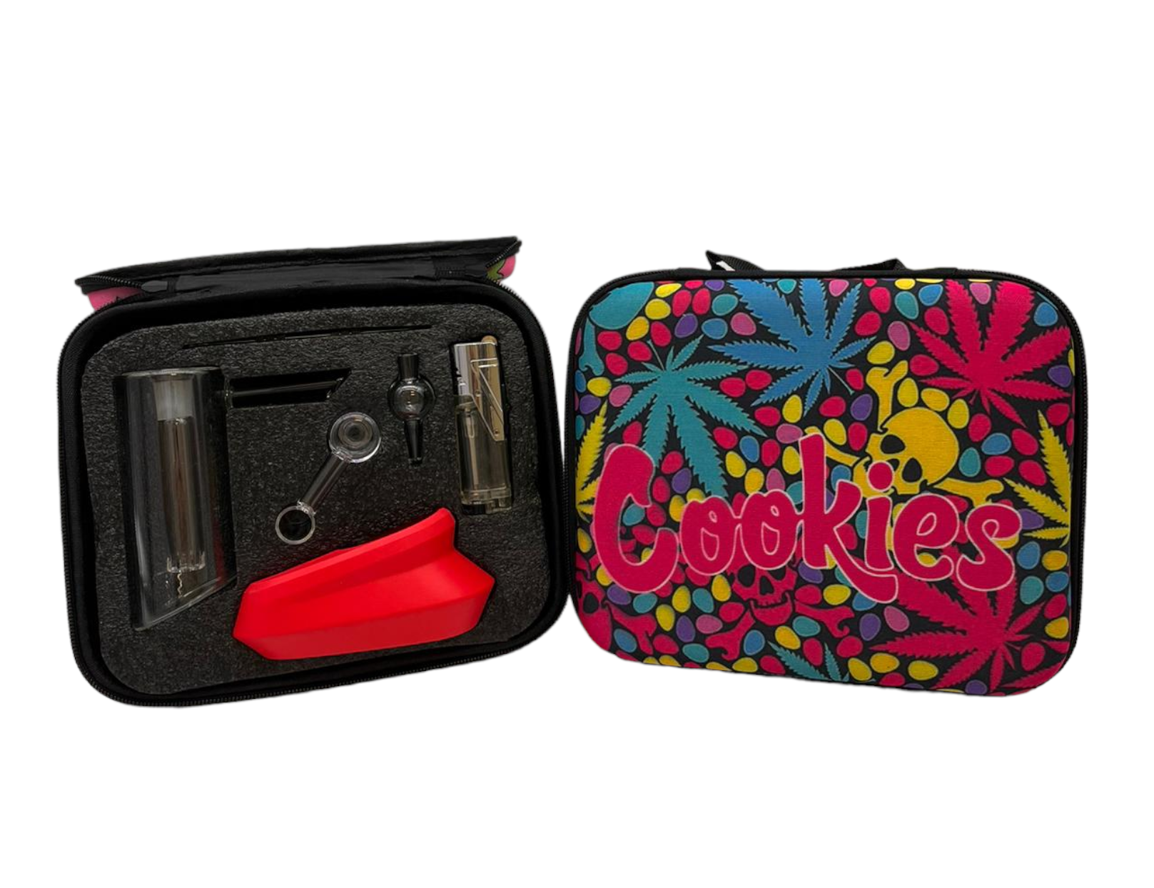 SOFT CASE 6-PCS WAX WATERPIPE KIT MIX DESIGN - 1CT