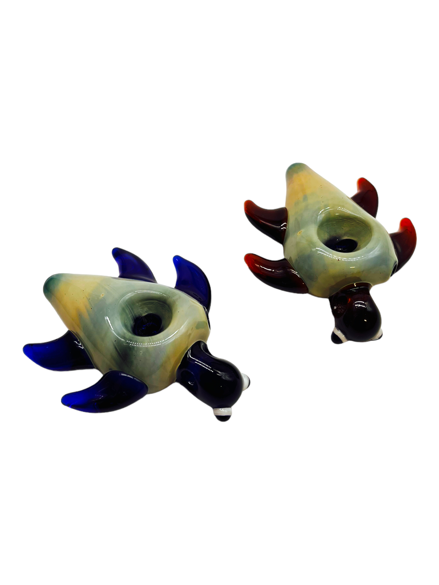 FANCY SMALL TURTLE HANDPIPE 3.5" - 2CT BAG