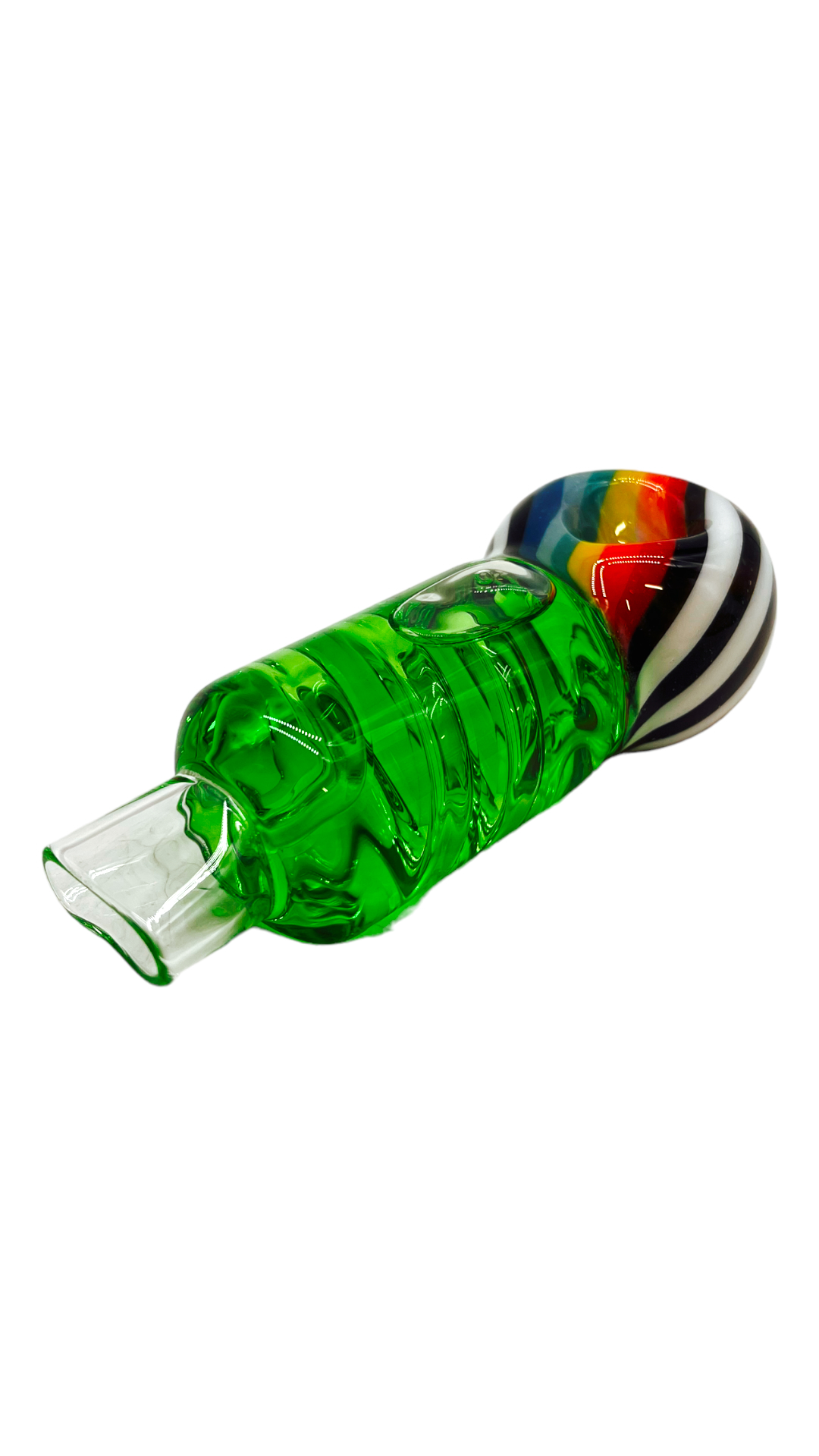 GLYCERIN ART WITH COIL HANDPIPE 4.5"