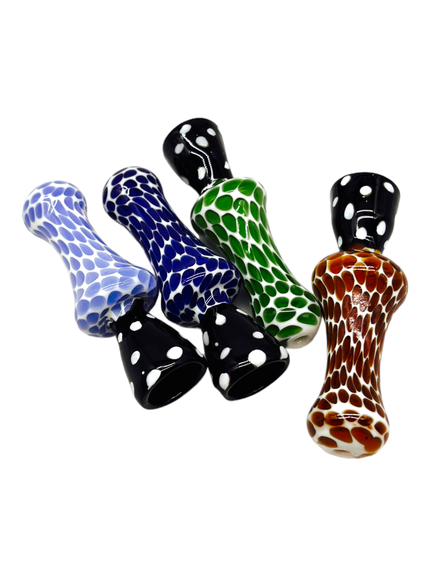 DOTTED ART CHILLUM 3.5" - 10CT BAG