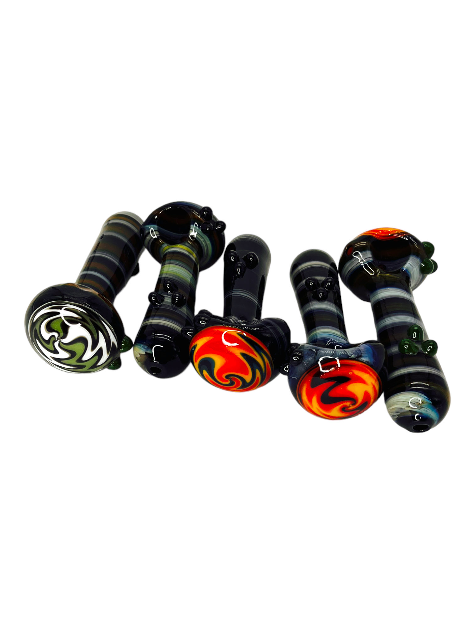 SWIRL HEAD DAR BODY HANDPIPE 5" - 5CT BAG